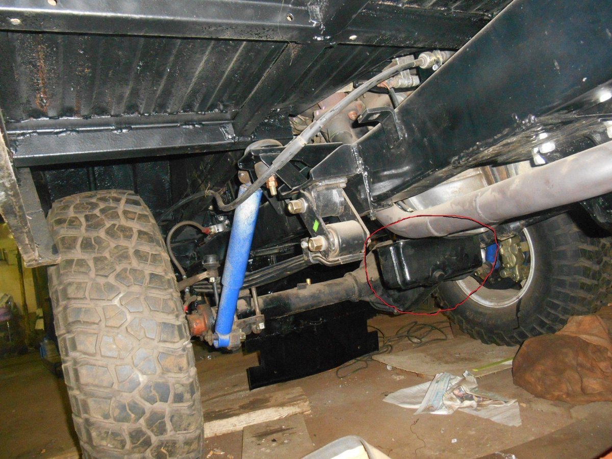 УАЗ 3962 снизу