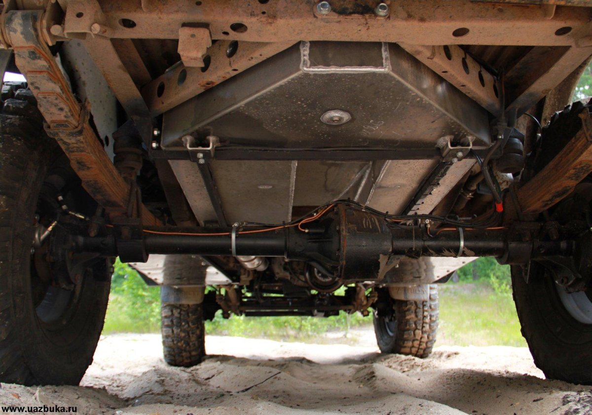 УАЗ 469 днище