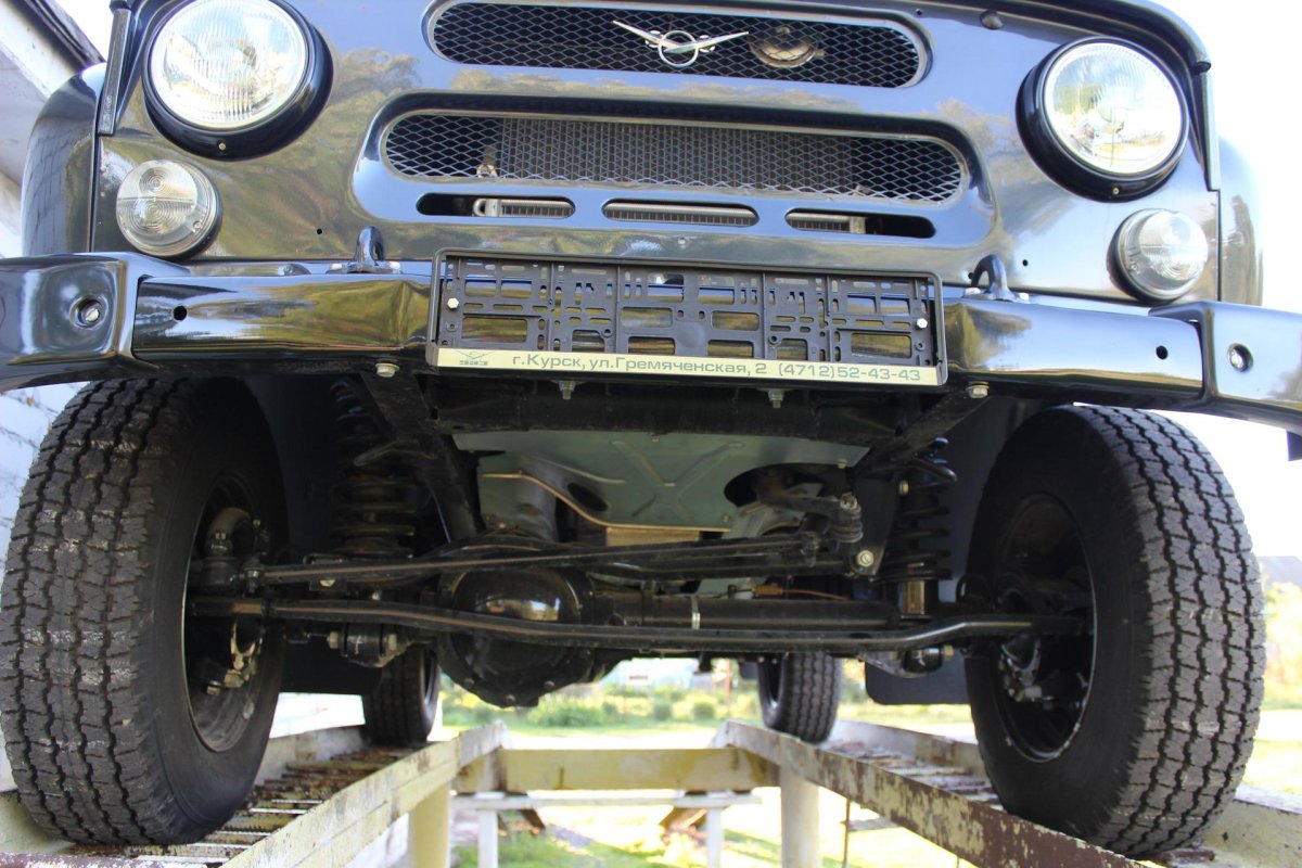 Передняя подвеска УАЗ 469