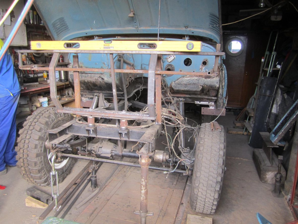 УАЗ 469 вид снизу