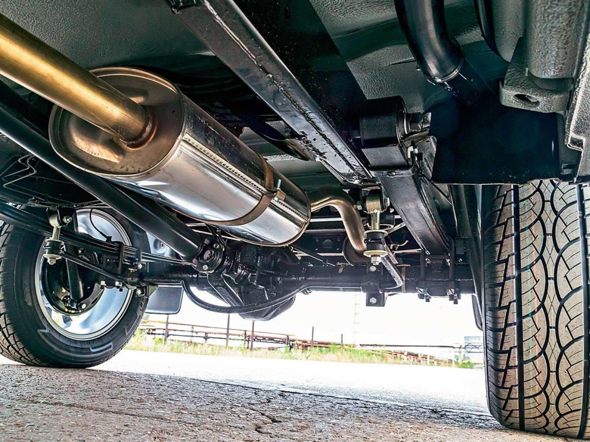 Глушитель УАЗ Патриот 2017 модельного года