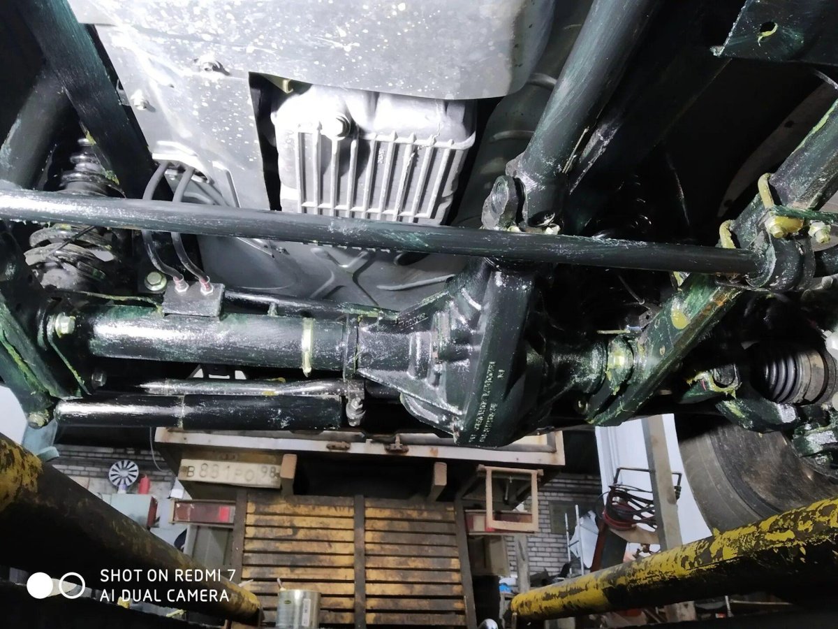 УАЗ Патриот 2017 днище