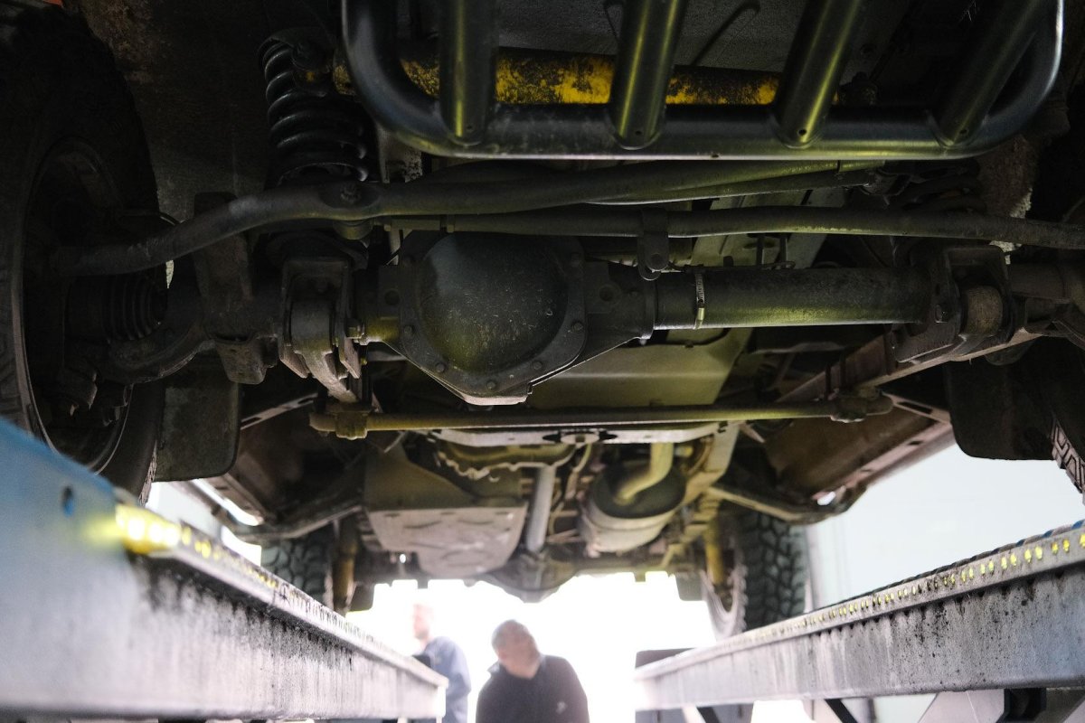 Днище УАЗ Патриот