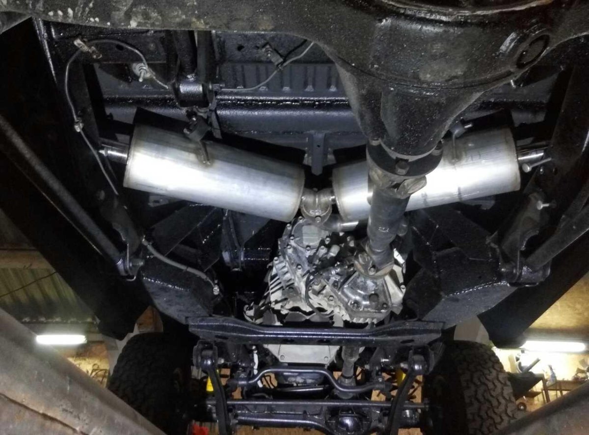 УАЗ 469 днище