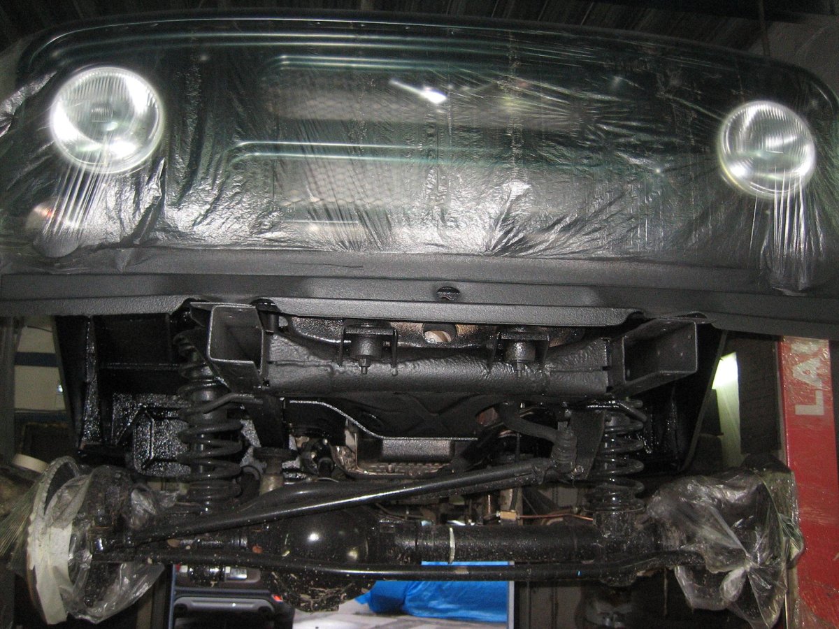 УАЗ 469 снизу