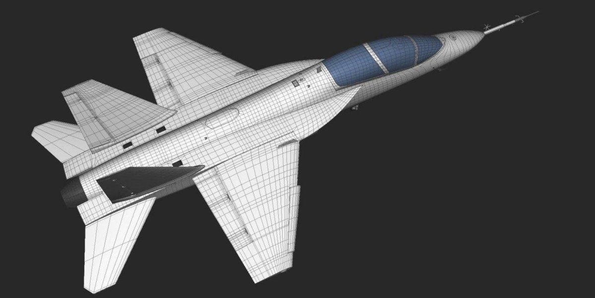 Boeing-Saab t-7 Red Hawk чертеж