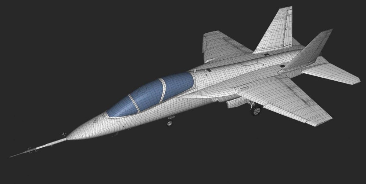 Boeing-Saab t-7 Red Hawk чертеж