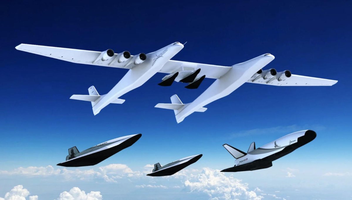 Самолет scaled Composites Stratolaunch model 351