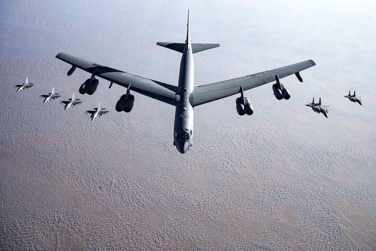 Boeing b-52h Stratofortress ВВС США