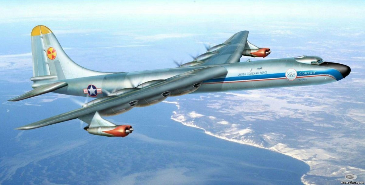 Самолет Convair NB-36h