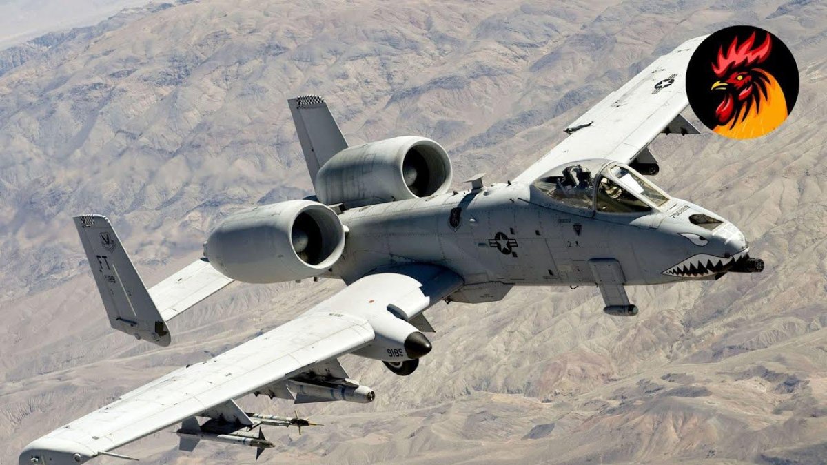 Штурмовик a-10 Thunderbolt II.