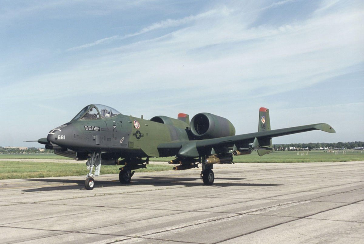 Fairchild Republic a-10 Thunderbolt II Штурмовик