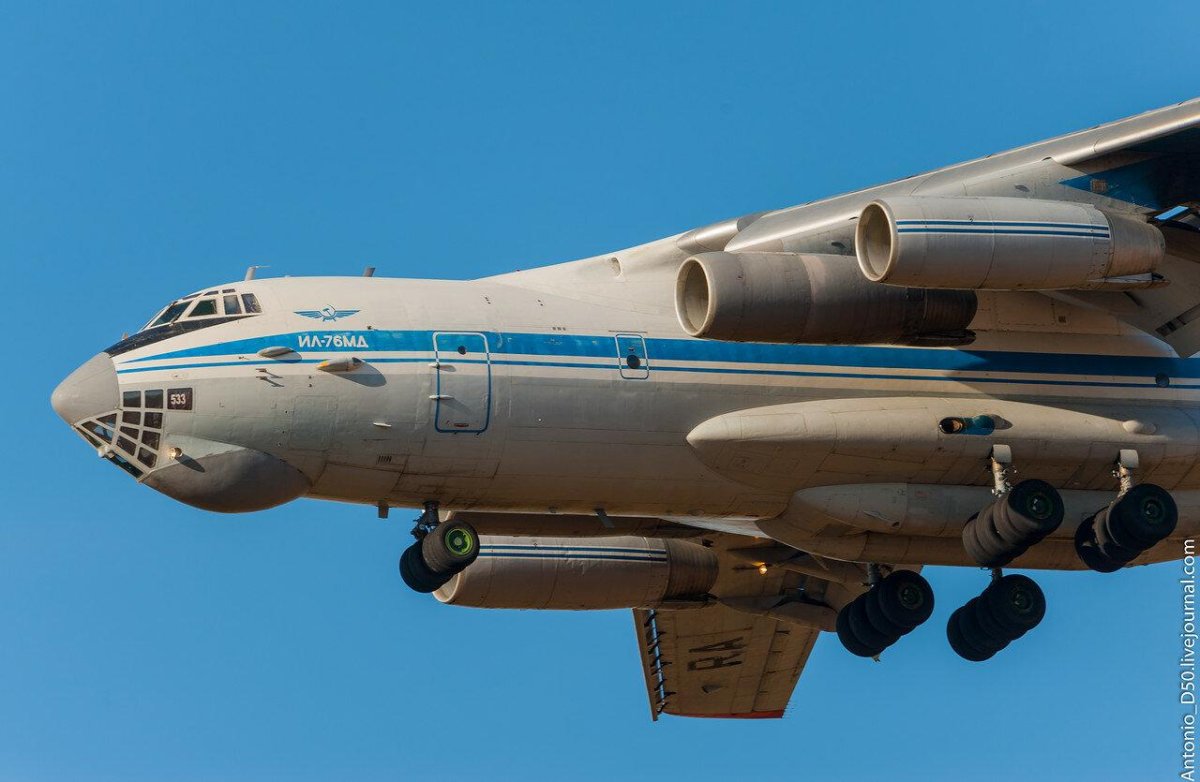 Военно-транспортный самолёт ил-76мд