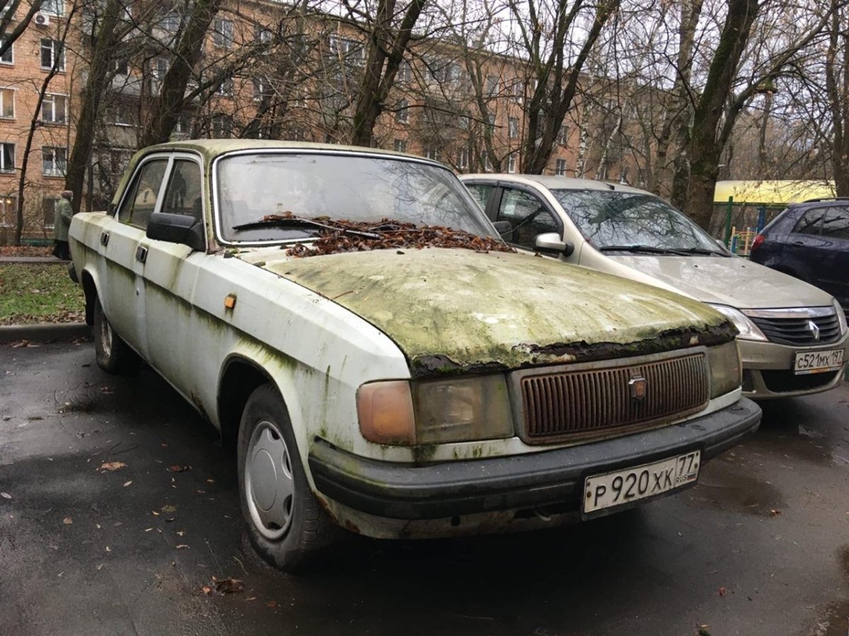 ГАЗ 31029 заброшенная