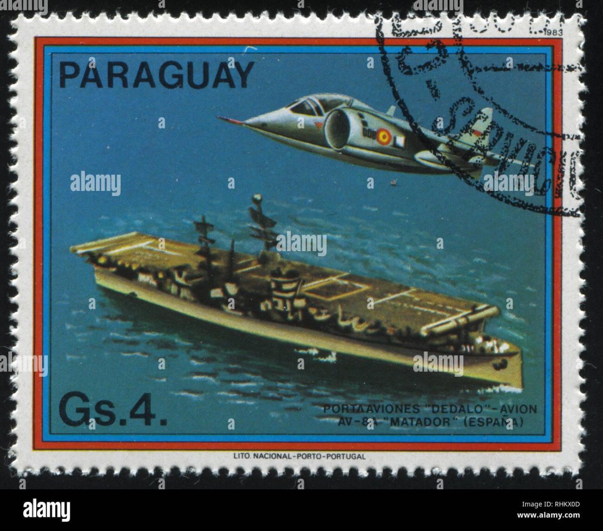 Марки Парагвая 1983