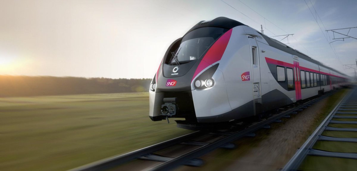 Alstom скоростной поезд