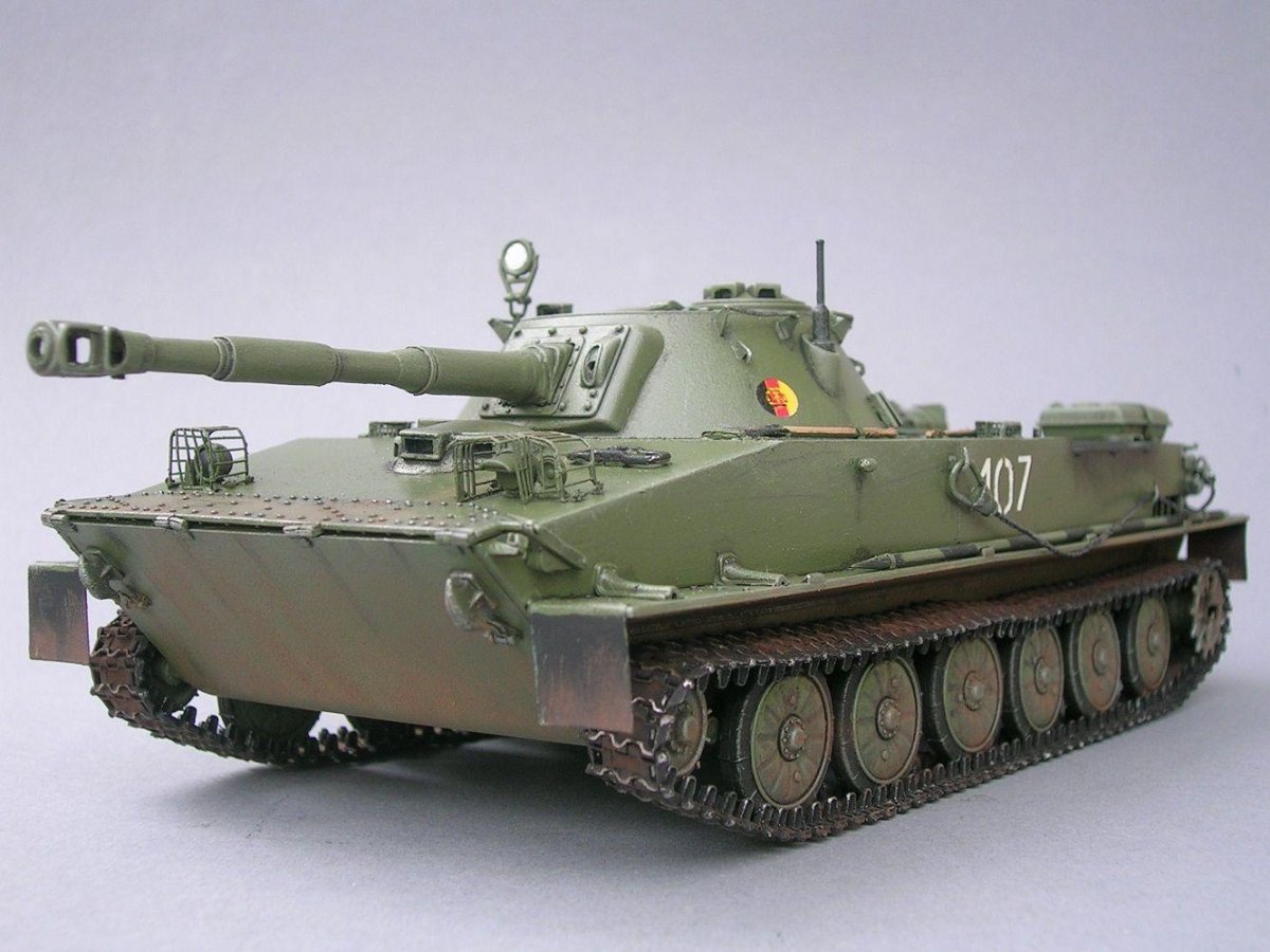 Пт-76м лёгкий танк