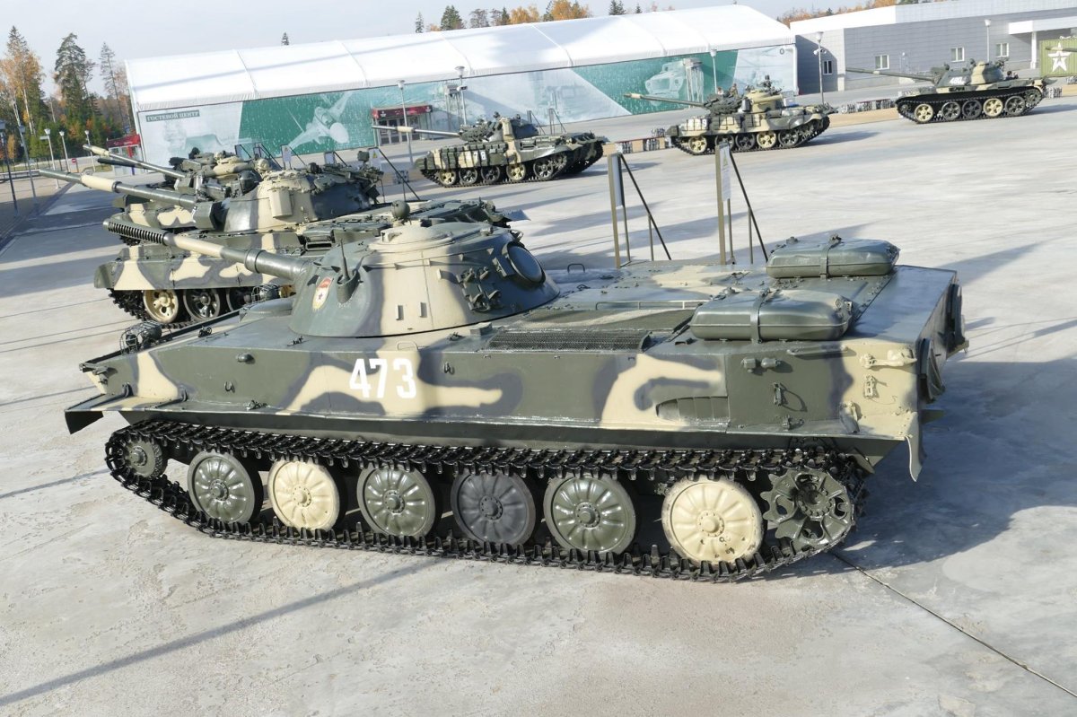 Пт-76 лёгкий танк