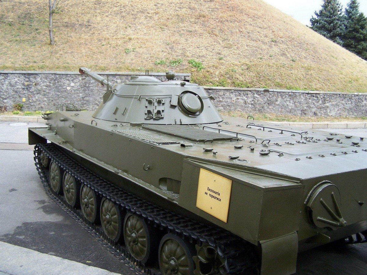 Пт-76м лёгкий танк