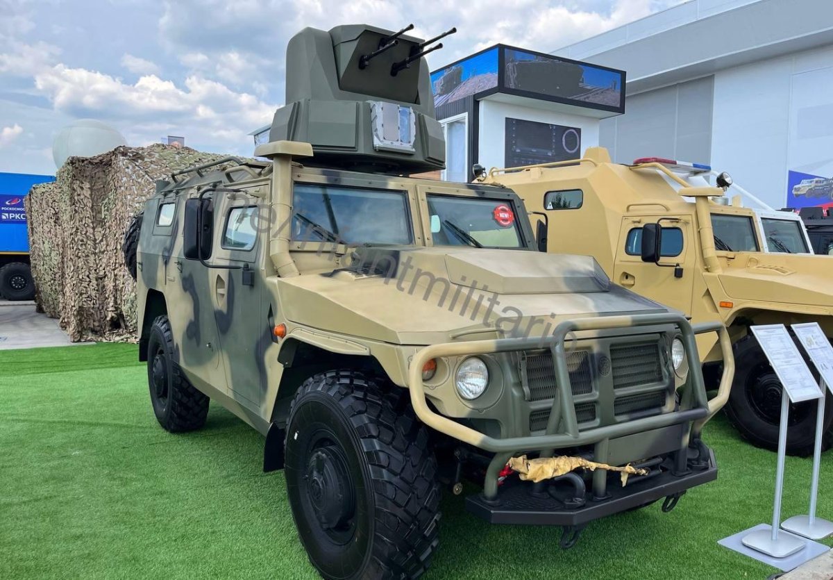 Бронеавтомобиль ГАЗ-233114 - «тигр-м»