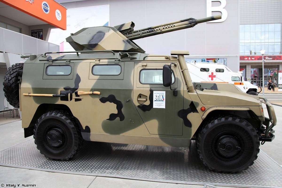 ГАЗ тигр с пушкой 30-мм