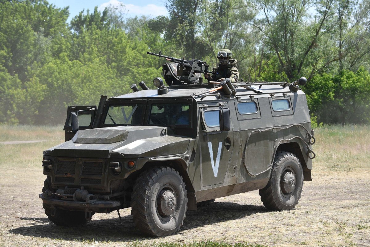 Бронеавтомобиль Ошкош и тигр