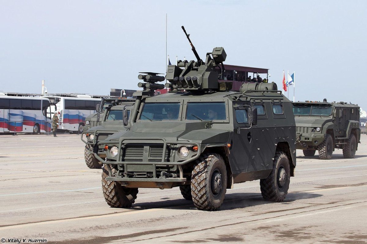 АМН 233114 тигр-м с боевым модулем арбалет-дм