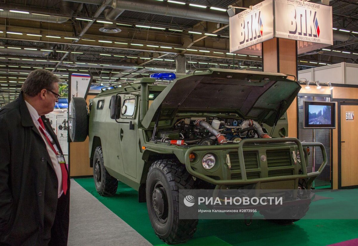 ГАЗ 2330 тигр военный