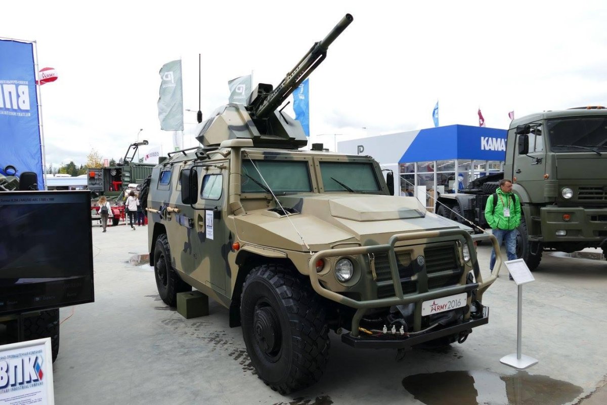 ГАЗ тигр с пушкой 30-мм