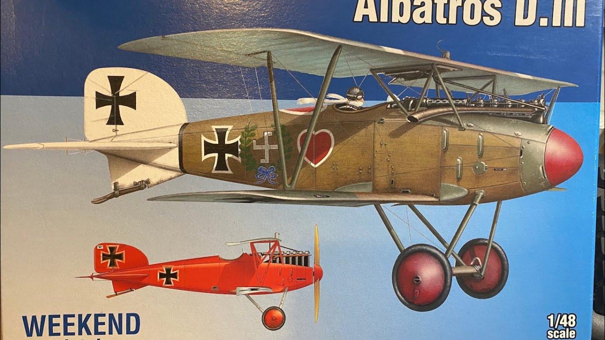 Немецкие бипланы первой мировой войны Альбатрос