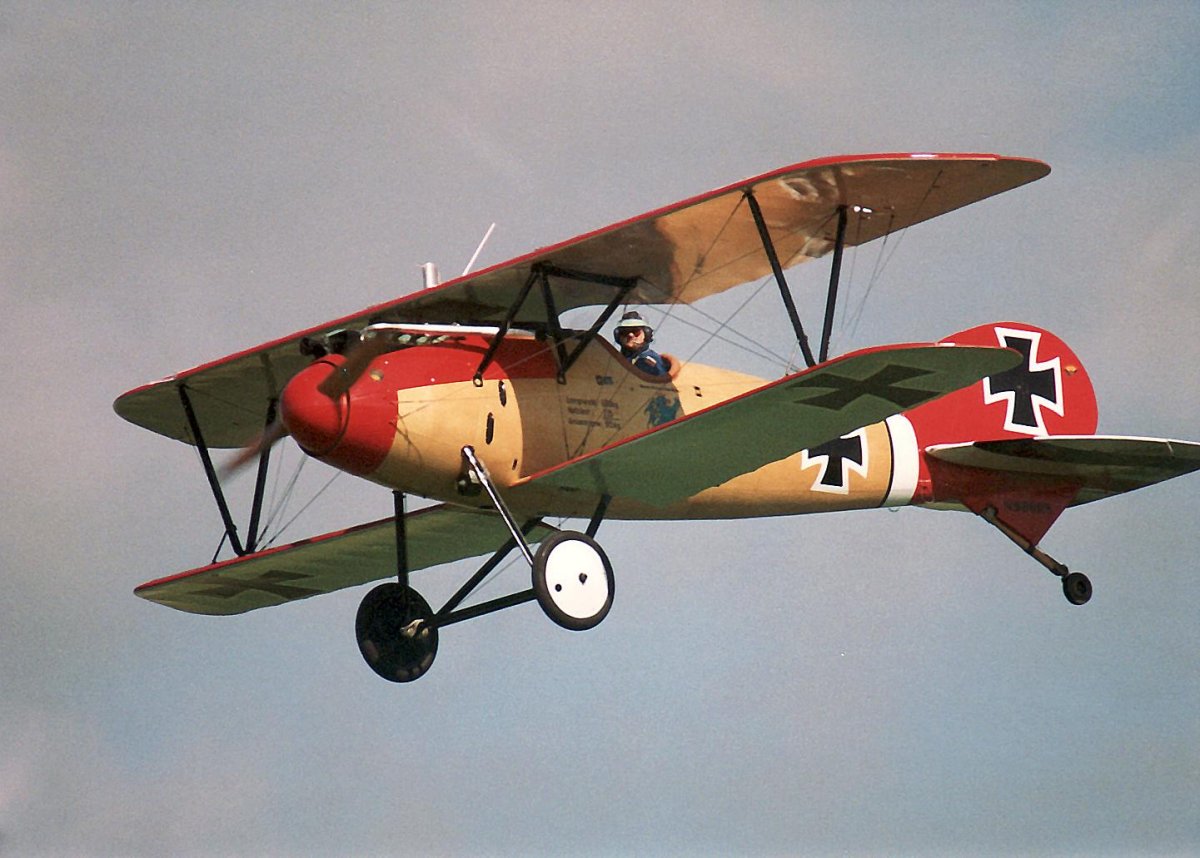 Биплан Albatros d.III