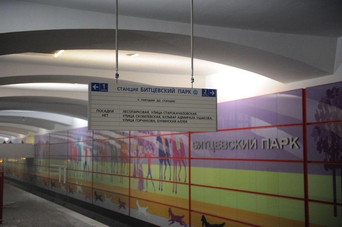 Станция Битцевский парк