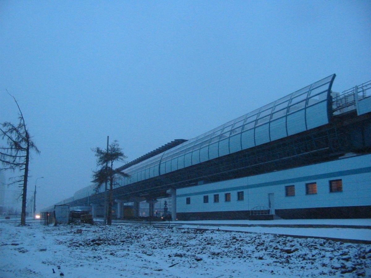 ЖД станция Девяткино