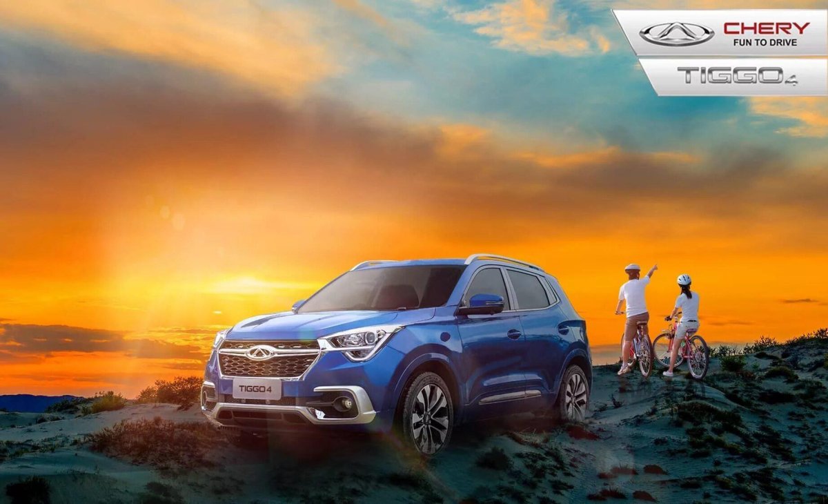 Chery Tiggo 4 белый