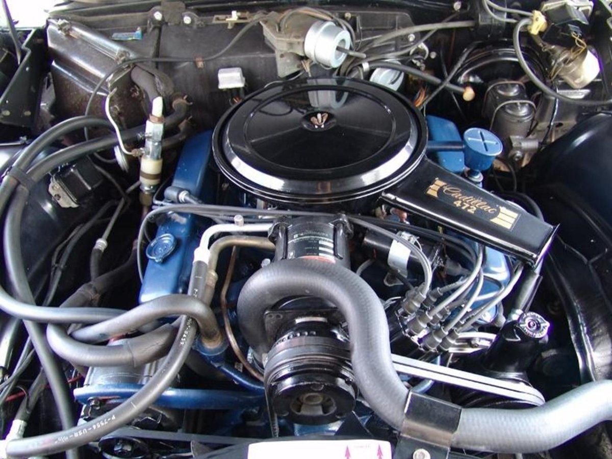 Двигатель Cadillac Deville