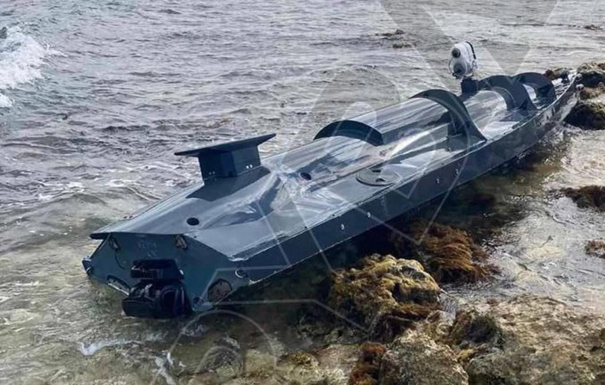 Лодка беспилотник в Севастополе