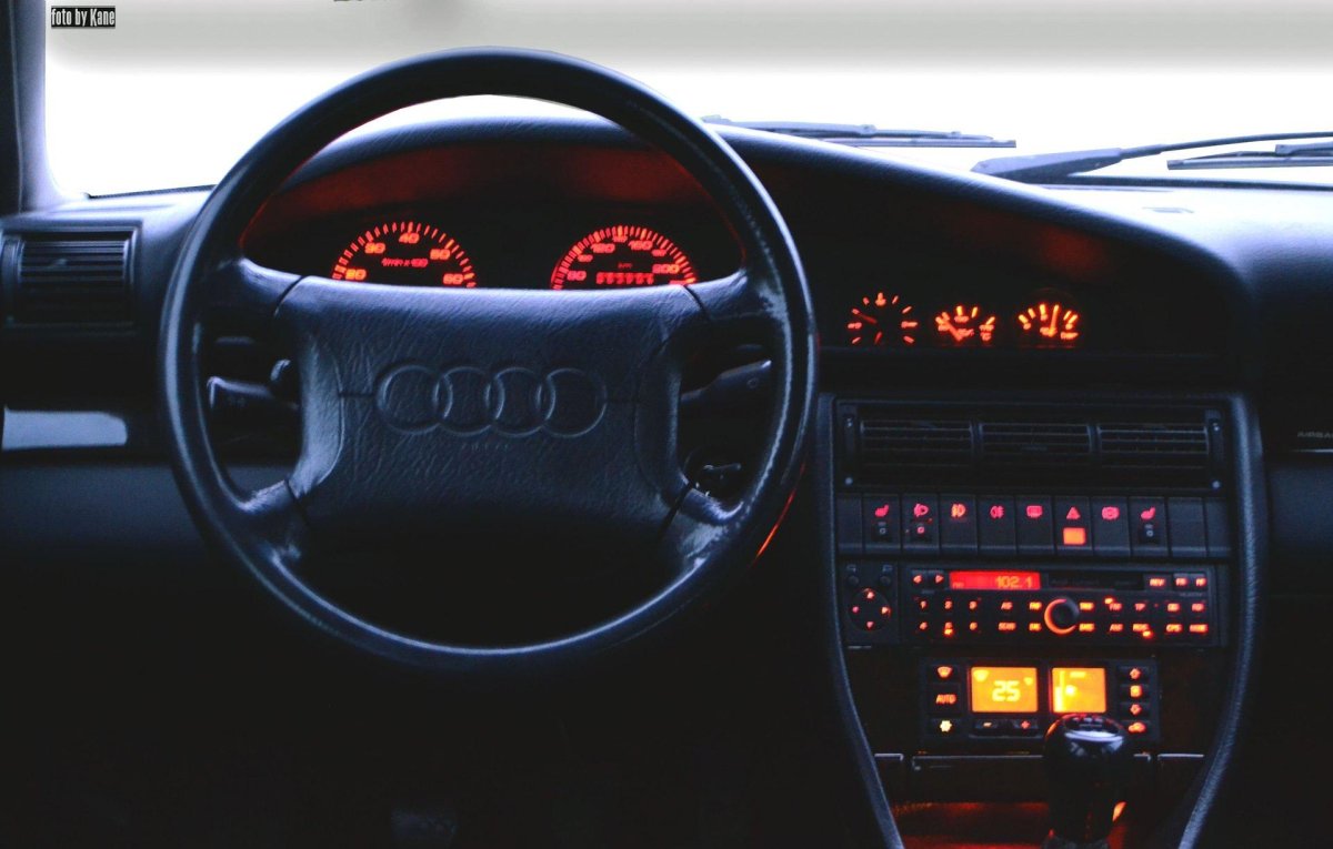 Ауди 100 салон панель