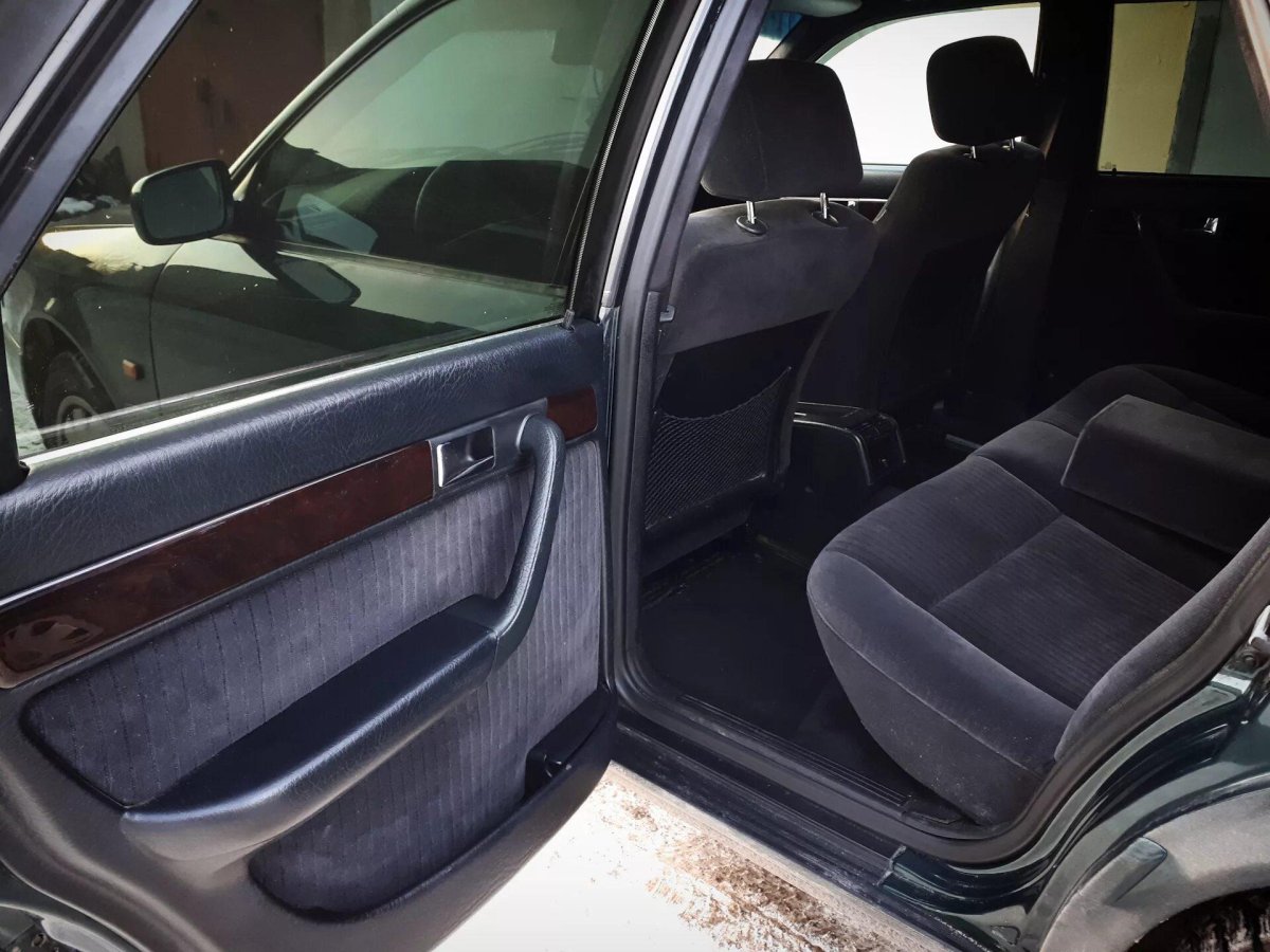 Audi a6 c4 салон велюр