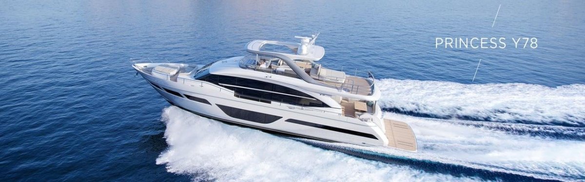 Яхта Princess y78