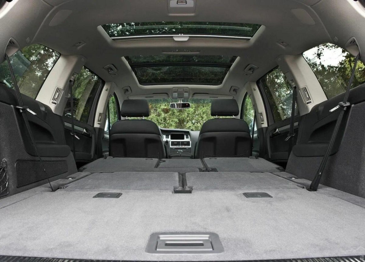 Audi q7 4l багажник