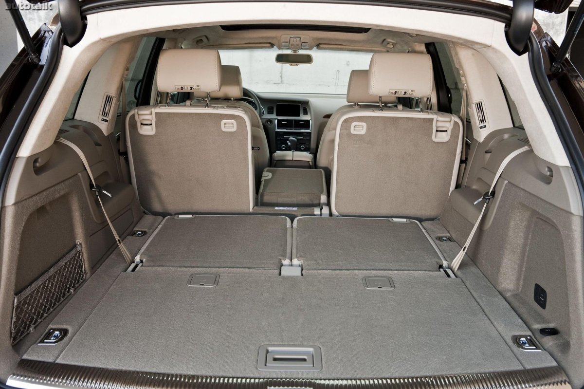 Audi q7 3 ряд сидений