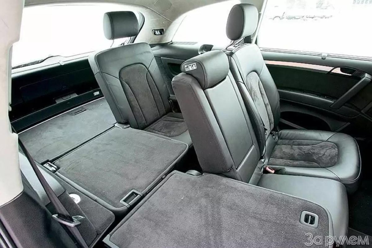 Audi q7 3 ряд сидений