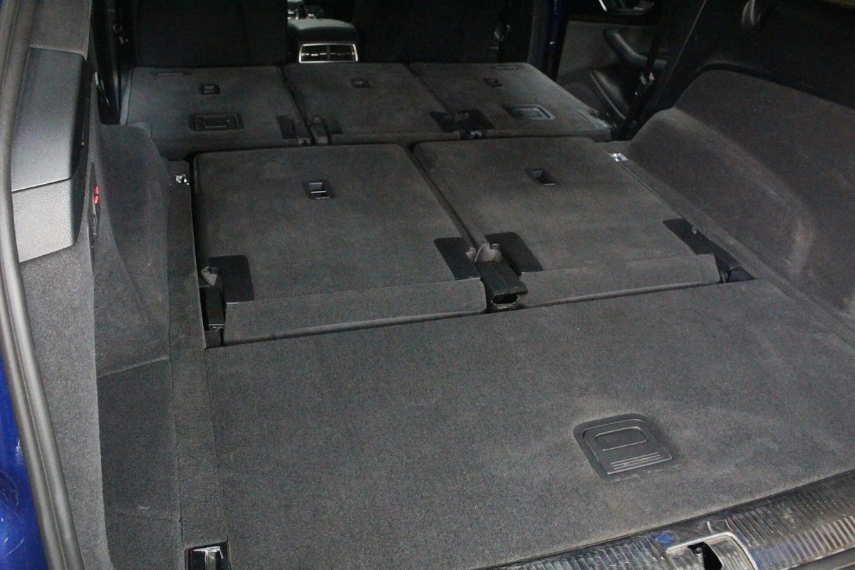 Audi q7 4l третий ряд сидений