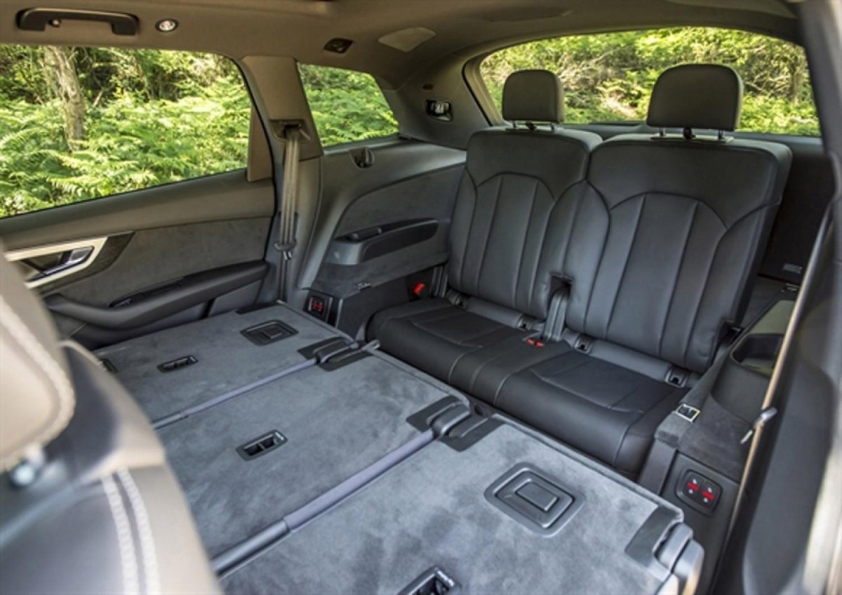 Audi q7 3 ряд сидений