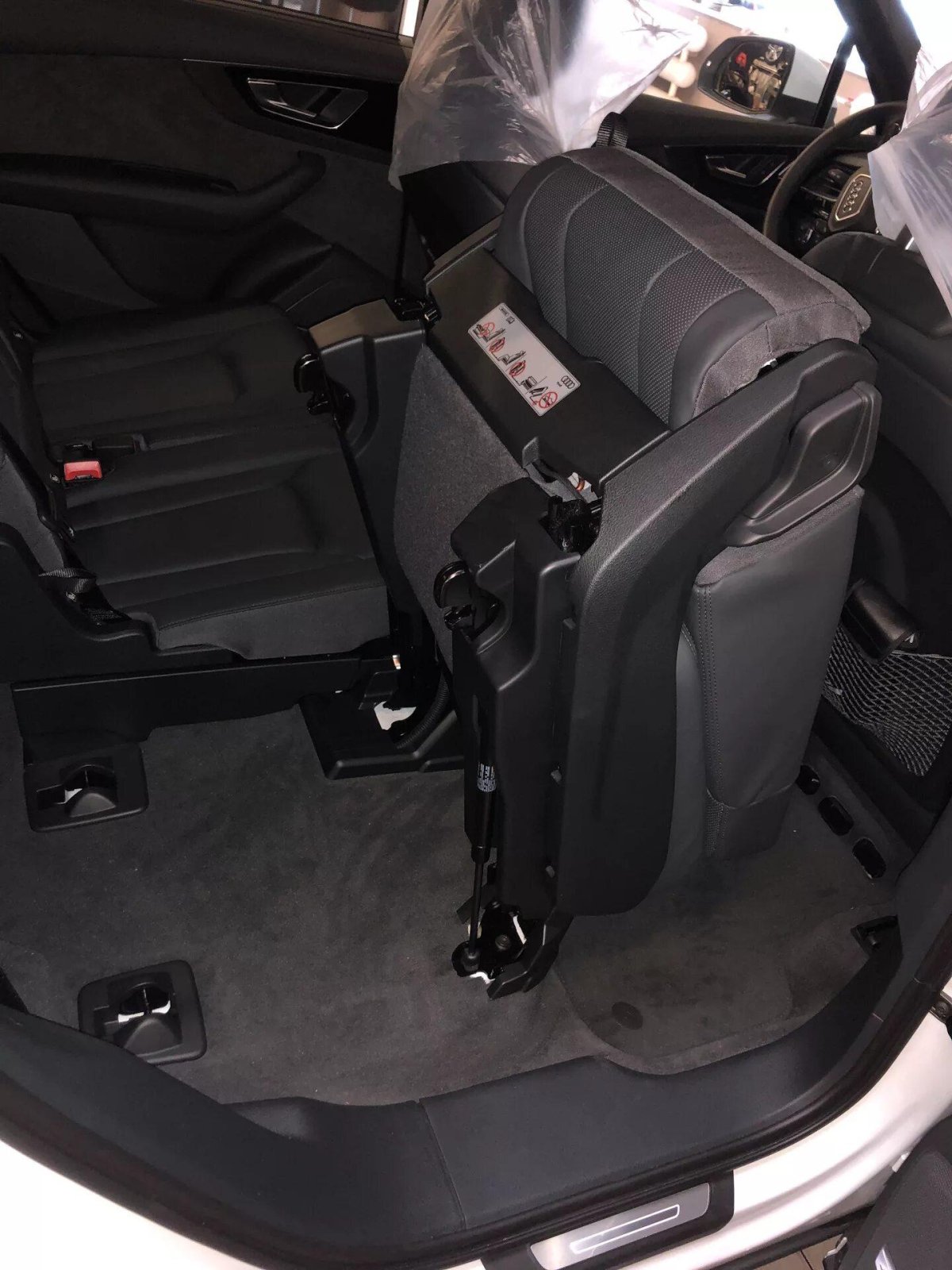 Audi q7 4m 3 ряд сидений