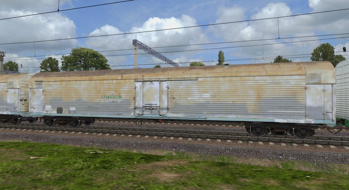 6-Осный вагон изотермический вагон модель 15т56