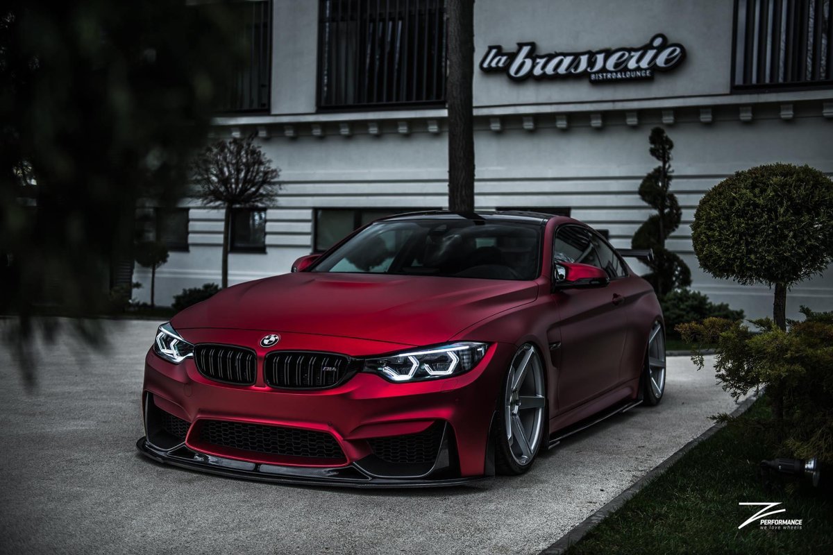 BMW m4 f82 Red