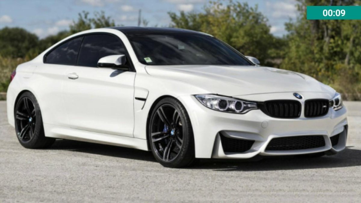 BMW m4 White