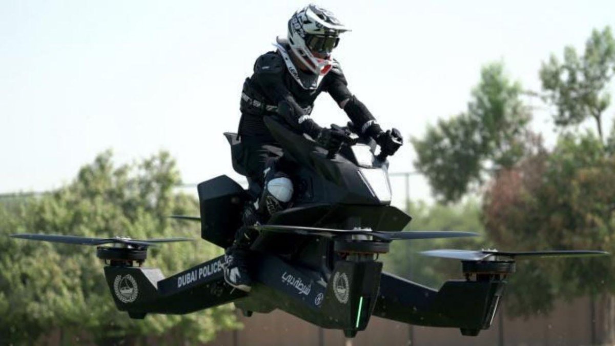 Летающий мотоцикл Hoverbike s3