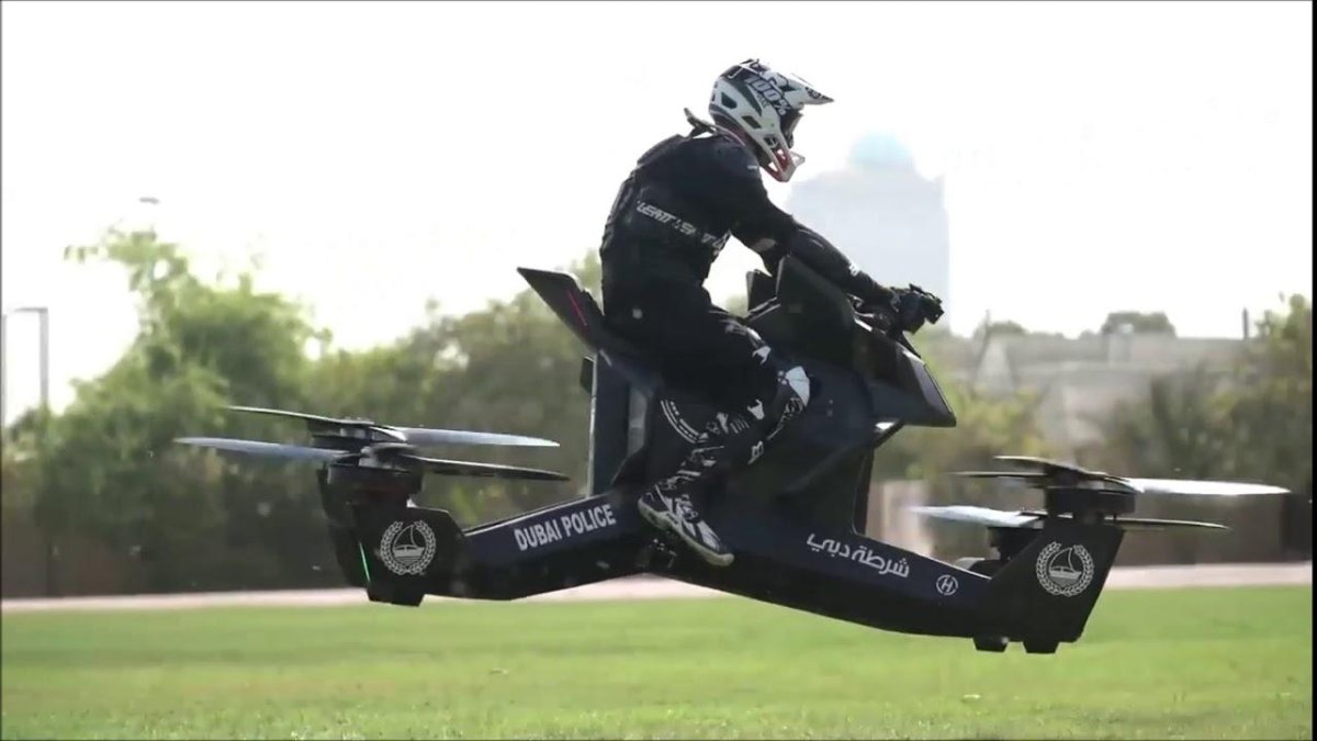 Летающий мотоцикл Hoversurf